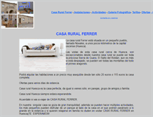 Tablet Screenshot of casaferrer.es